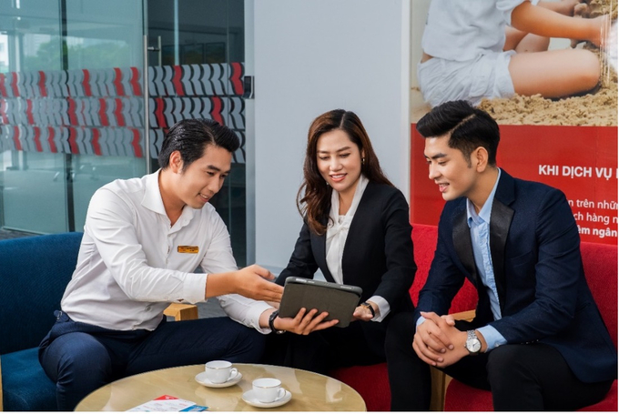 TCB-NH xuat sac nhat khu vuc cung cap giai phap giao dich cho KHDN