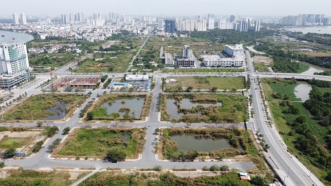 Hai doanh nghiệp trúng thầu đất Thủ Thiêm vẫn được gia hạn thêm thời gian nộp tiền. Ảnh: Tiền phong