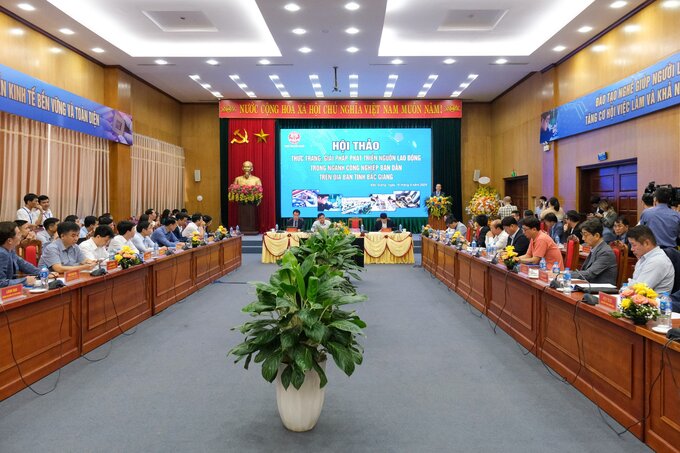 Toàn cảnh hội thảo.