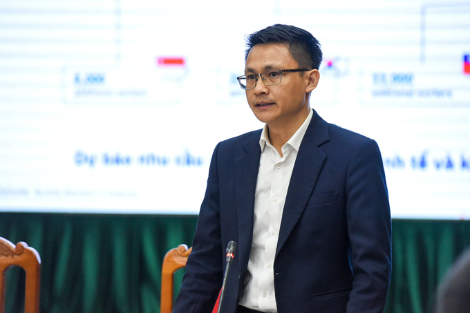 Ông Võ Xuân Hoài - Phó Giám đốc Trung tâm Đổi mới sáng tạo Quốc gia.