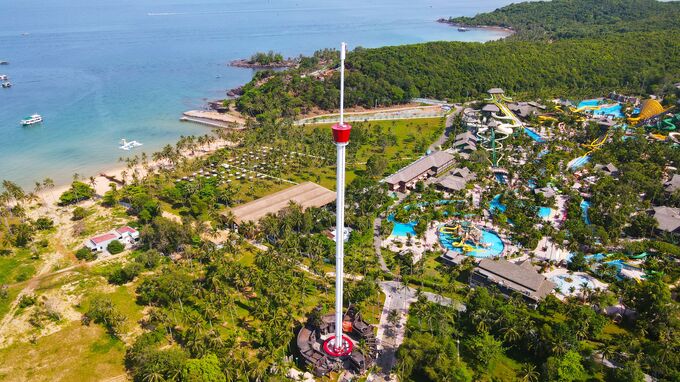 Du khách được ngắm nhìn Hòn Thơm đẹp diệu kỳ từ Mắt đại bàng - Sun World Hon Thom Nature Park