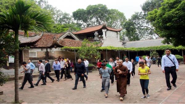 Chùa Vĩnh Nghiêm tọa lạc ở làng Đức La, xã Trí Yên, huyện Yên Dũng- một địa điểm du lịch nổi tiếng ở Bắc Giang