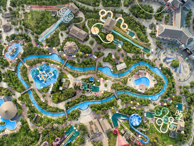 Công viên nước là trải nghiệm không thể bỏ qua khi tới Sun World Ha Long.