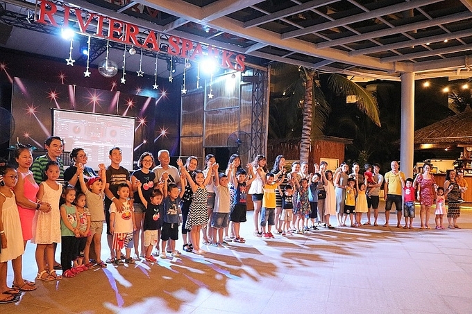 Cam Ranh Riviera có nhiều chương trình vui chơi thú vị, hấp dẫn dành cho các bé trong đêm giao thừa đón năm mới 2023