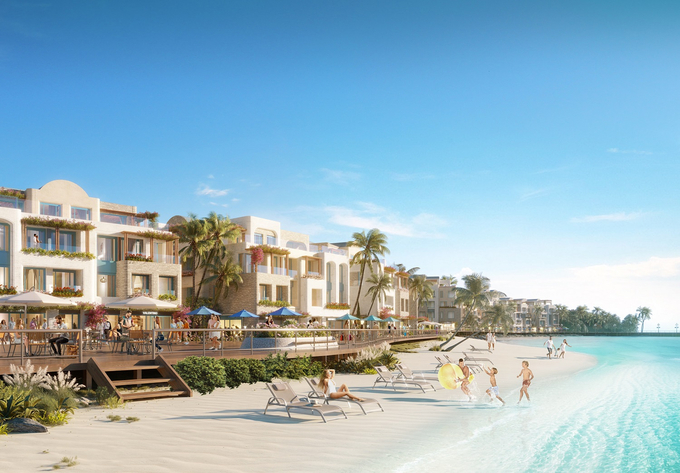 Hon Thom Paradise Island sẽ tái định nghĩa giá trị sống mới thiết lập nên Đảo Thiên Đường đầu tiên tại Việt Nam. Ảnh phối cảnh minh họa