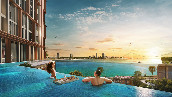 Dự án sở hữu tầm nhìn 360 độ hướng ra những mỹ cảnh của Đà Nẵng.