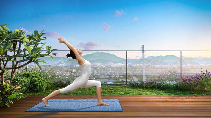 Không gian thoáng đạt giúp cư dân Panoma 2 được tận hưởng cuộc sống an yên giữa lòng thành thị sôi động.