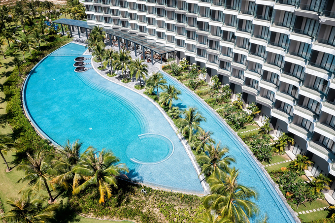 Không gian nghỉ dưỡng ngập sắc xanh tại Felicity Phu Quoc