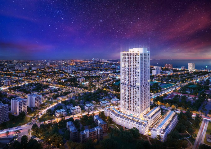 Grand Mark Nha Trang đem tới cho cư dân một không gian sống tiện nghi, thoáng đãng cùng hướng view biển, view núi, view thành phố tuyệt đẹp.