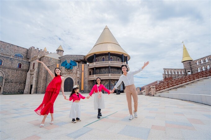 Trải nghiệm hành trình khám phá và tận hưởng tại Sun World Ba Na Hills. Ảnh Sun Group