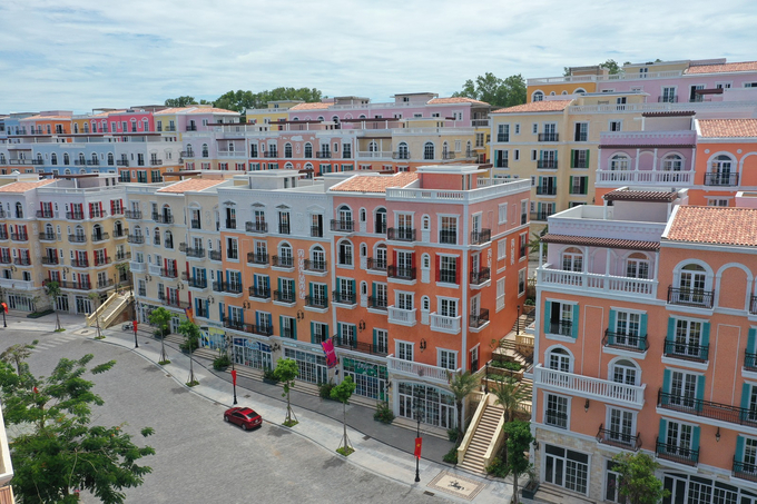 Shophouse The Center sắp sửa hoàn thiện và bàn giao
