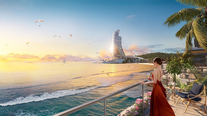 Sun Iconic Hub sở hữu bộ sưu tập tiện ích xa hoa, kỳ thú. Ảnh phối cảnh minh họa Sun Property
