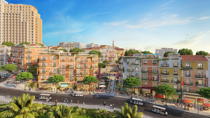 Kiến trúc The Center mang nét cổ kính xen lẫn hiện đại. Ảnh Sun Group