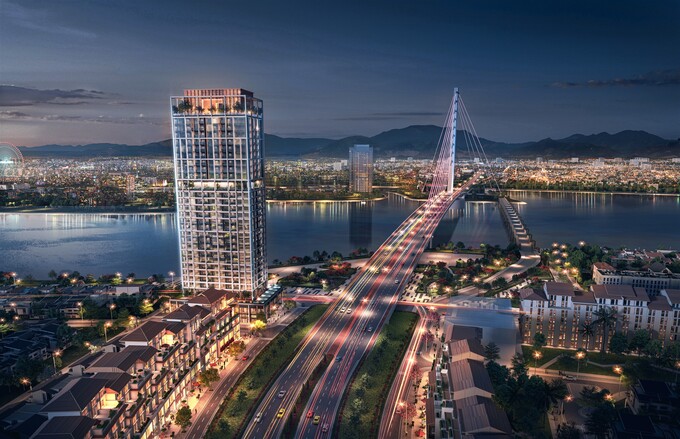 BĐS ven sông Hàn, gần những cây cầu biểu tượng luôn có sức hút lớn.