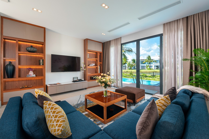 Mỗi căn biệt thự tại Felicity Phu Quoc được ví như một ốc đảo riêng tư được ôm ấp bởi biển, hồ cùng núi non ban sơ kỳ vĩ