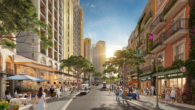 Cơ hội hiếm hoi để đầu tư shophouse sát đồi, gần biển tại Phú Quốc. Ảnh Sun Group