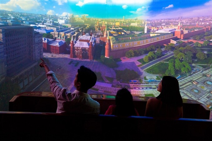 Trải nghiệm phim 4D hàng đầu thế giới tại Sun World Ba Na Hills. Ảnh Sun Group