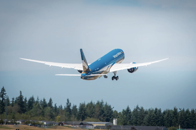 Vietnam Airlines khai thác tàu thân rộng trên đường bay đi Singapore