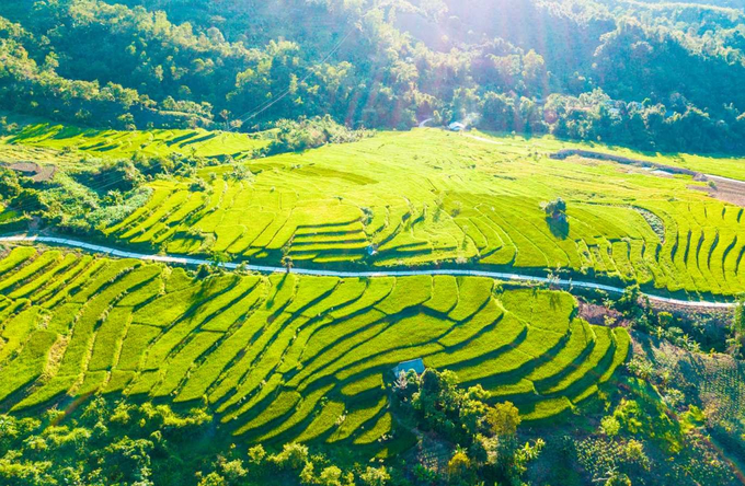 Điện Biên có địa hình chủ yếu là đồi núi dốc, hiểm trở và chia cắt mạnh.