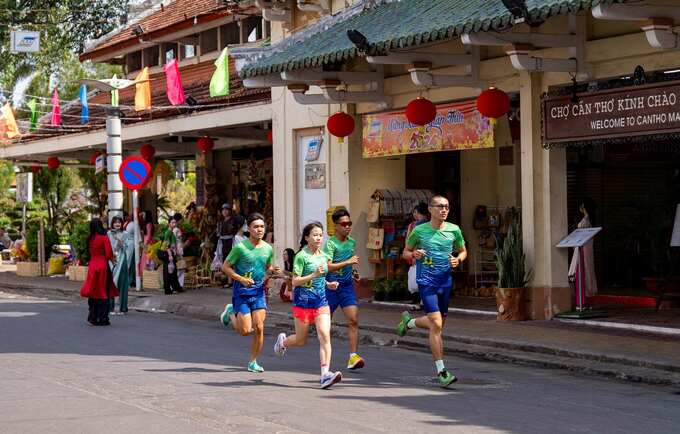 Cung đường chạy của giải đấu VPBank Can Tho Music Night Run 2024