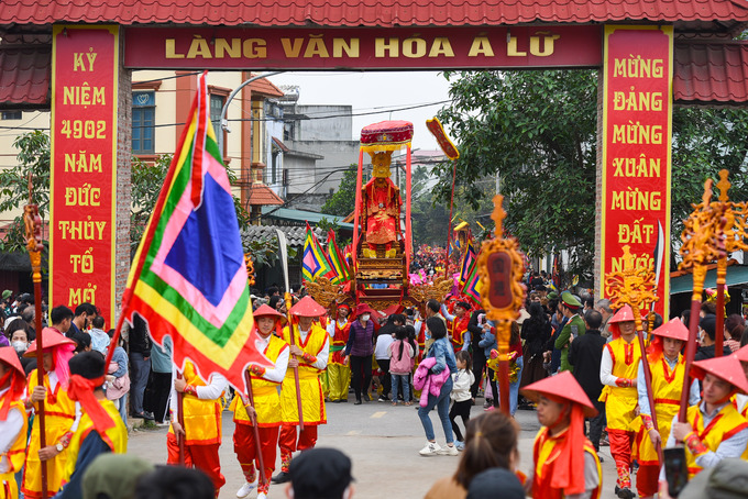 Khu di tích Lăng và Đền thờ Kinh Dương Vương đã được Nhà nước công nhận là di tích lịch sử văn hóa cấp quốc gia từ năm 1993.
