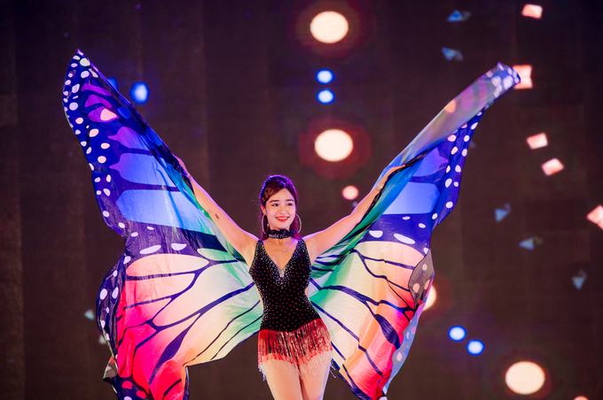 Màn nhảy Carnival tưng bùng của vũ đoàn Camelia kết thúc chương trình SunFest Thanh Hóa. Ảnh Sun Group