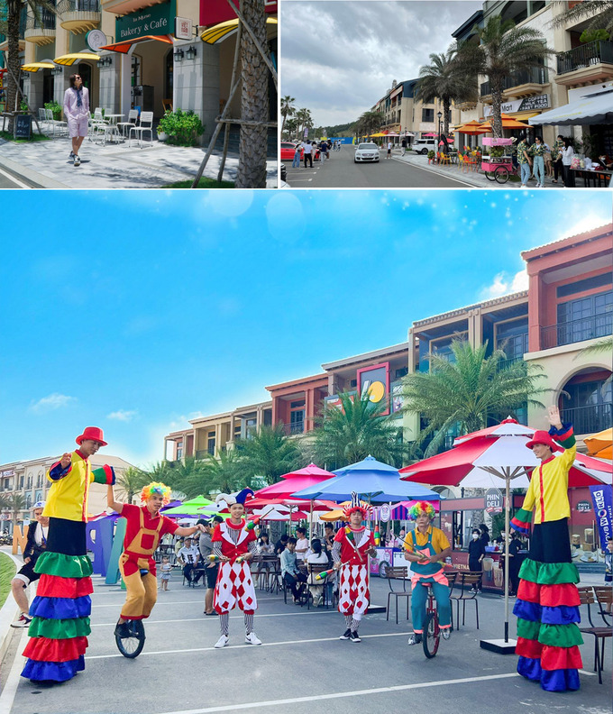Có rất nhiều điểm thú vị tại Tuyến phố Festival Street đa sắc màu