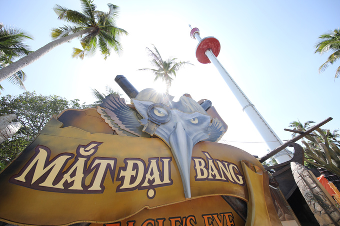 Đài quan sát “Mắt đại bàng” tại Sun World Hon Thom Nature Park. Ảnh Sun Group