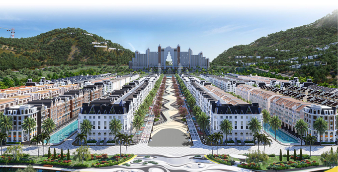 Khu vực quảng trường và tổ hợp mua sắm thông minh đầy ‘sầm uất’ của Bizhouse Canal District với 12 tuyến phố đa dạng kiến trúc từ Tây sang Đông. Ảnh MerryLand Hưng Thịnh