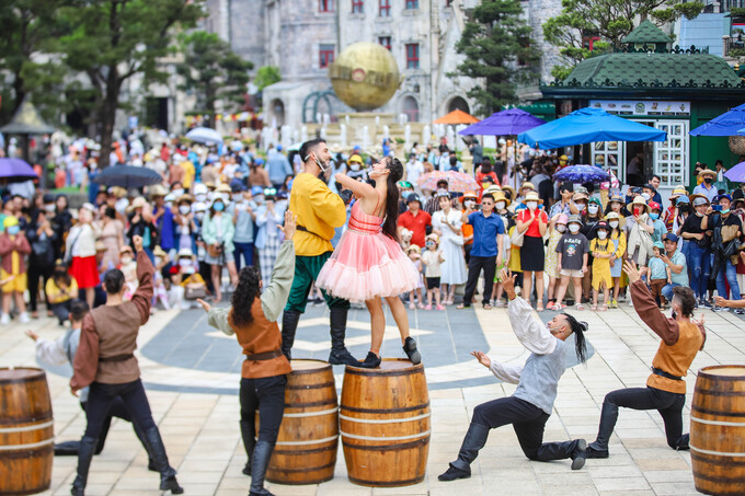 Khu du lịch Sun World Ba Na Hills sẽ cho ra mắt nhiều sản phẩm, dịch vụ mới được ấp ủ từ lâu. Ảnh Sun Group