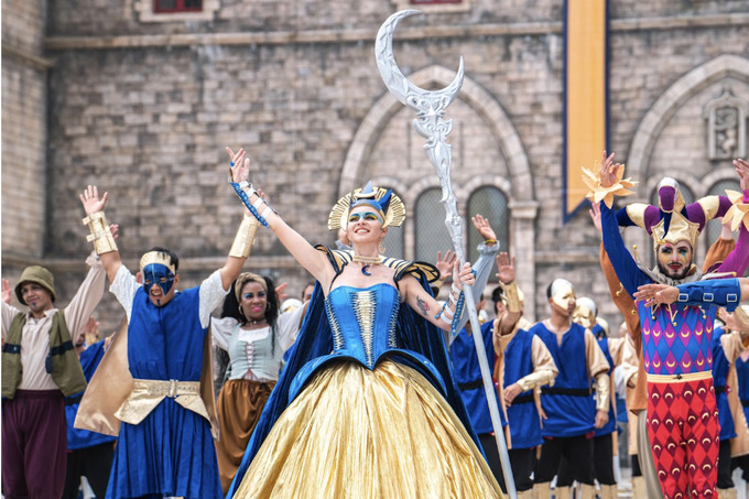 Show diễn “Trận chiến vương quốc Mặt trăng” tại Sun World Ba Na Hills