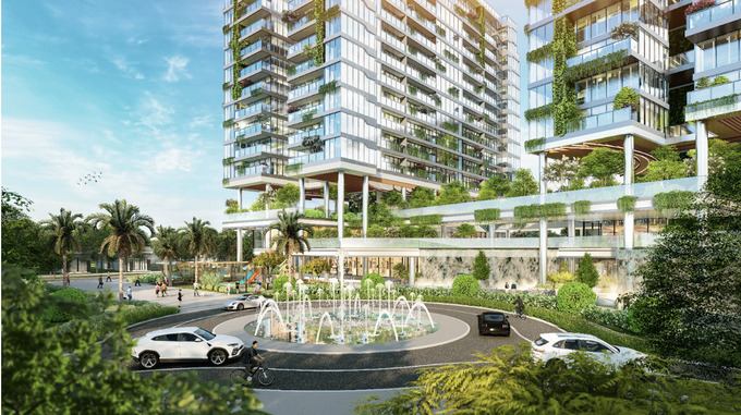 Gần 400 khu vườn thẳng đứng trên không làm nên thương hiệu Sunshine Green Iconic