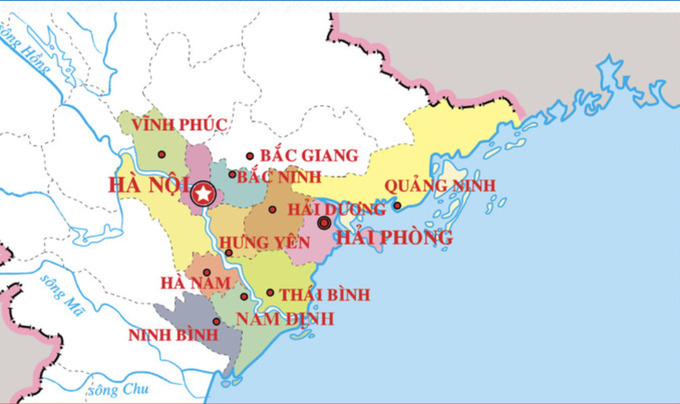 Tầm nhìn đến năm 2050, Đồng bằng sông Hồng là vùng phát triển hiện đại, văn minh, sinh thái, thu nhập cao; là trung tâm kinh tế, tài chính lớn mang tầm khu vực và thế giới