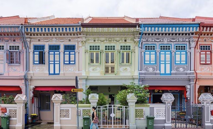 Những căn shophouse theo phong cách 'Late Shophouse Style'