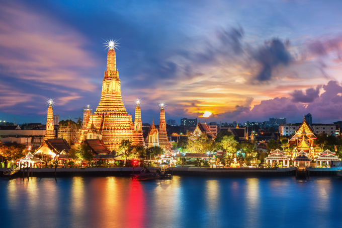 Vẻ đẹp của đền Wat Arun - Bangkok
