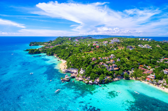 Bãi biển Boracay tuyệt đẹp ở Philippines