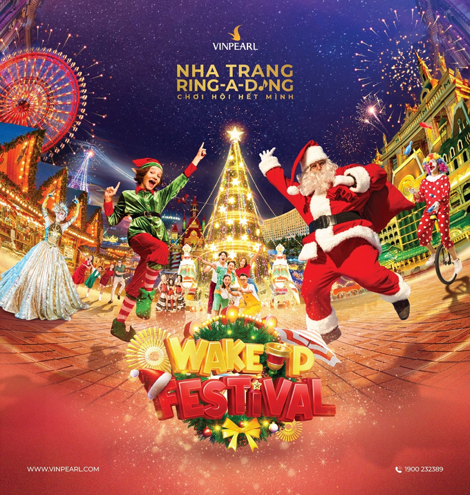 Lễ thắp sáng cây thông Noel khổng lồ, hội chợ Giáng sinh Marche De Noel tái hiện khung cảnh miền nam nước Pháp