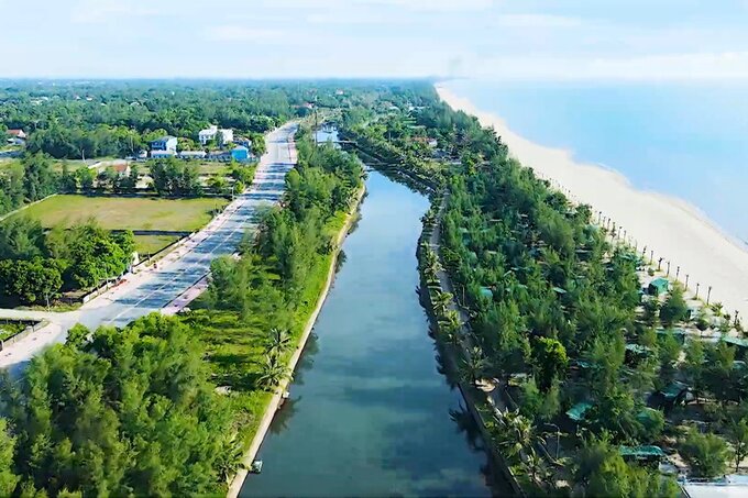 Nơi dòng nước ngọt Mỹ Dương xanh mát 4 mùa