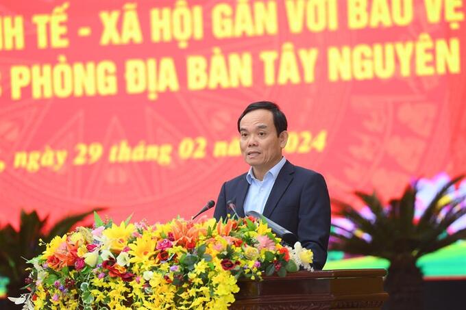 Phó Thủ tướng Trần Lưu Quang phát biểu khai mạc Hội nghị