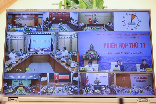 Lãnh đạo các địa phương phát biểu tại Phiên họp