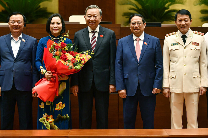 Bà Nguyễn Thị Thanh vừa được Quốc hội bầu giữ chức Phó Chủ tịch Quốc hội khóa 15