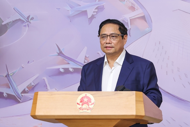 Thủ tướng: Nhà nước đã bố trí vốn; có các cơ chế, chính sách; quyết liệt tháo gỡ các khó khăn, vướng mắc; vấn đề thúc đẩy các công trình, dự án nằm ở khâu tổ chức thực hiện - Ảnh: VGP/Nhật Bắc