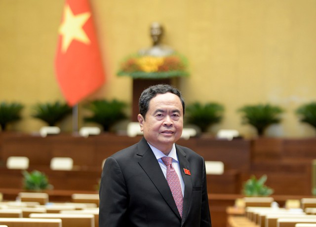 Quốc hội đã bầu đồng chí Trần Thanh Mẫn, Ủy viên Bộ Chính trị, Phó Chủ tịch Thường trực Quốc hội - điều hành hoạt động của Ủy ban Thường vụ Quốc hội và Quốc hội giữ chức Chủ tịch Quốc hội