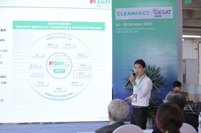 Ông Vũ Văn Sơn - Giám đốc Bộ phận điện tử và tự động hoá Intech Group