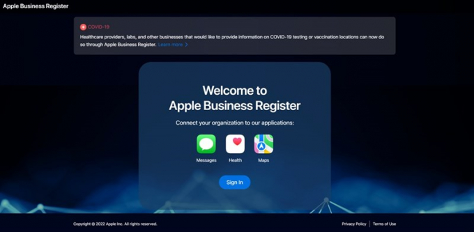 Tính năng thanh toán không tiếp xúc buộc người dùng phải đăng ký với Apple Business Register | Nguồn: 9to5Mac
