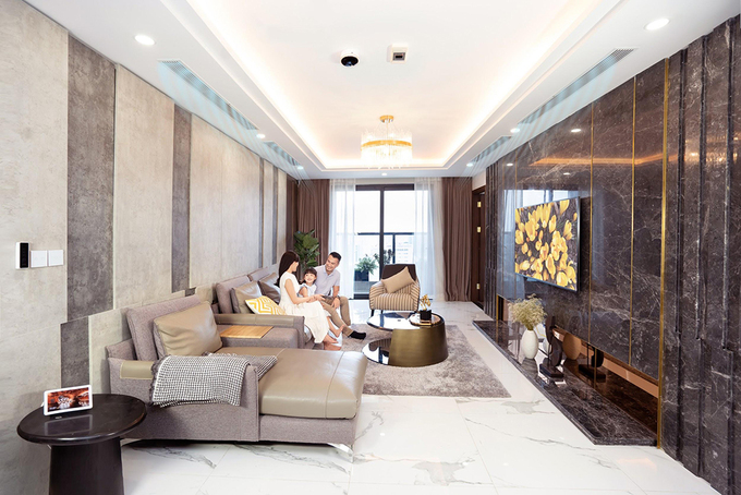 Sức khỏe chủ nhân căn hộ được chăm sóc nhờ điều hòa thông minh