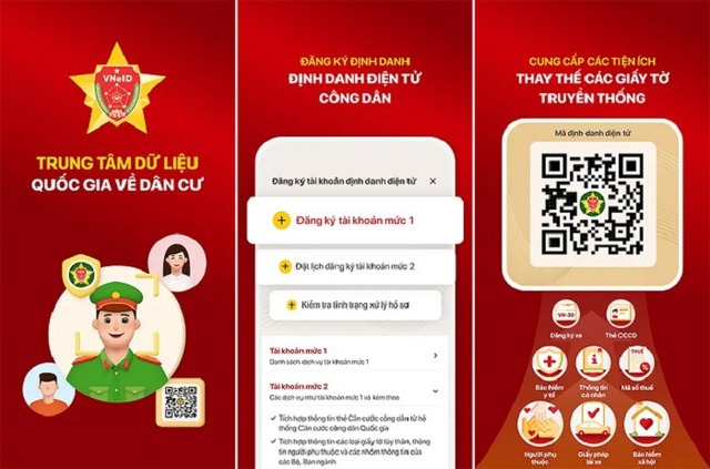 Người dân chỉ cài đặt ứng dụng VNeID từ nguồn chính thống trên App Store (đối với hệ điều hành iOS cho điện thoại iPhone) và CH Play (đối với hệ điều hành Android)