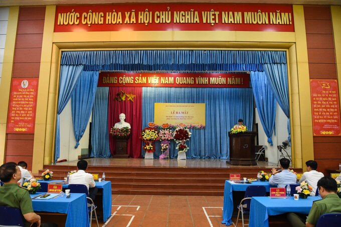 Toàn cảnh buổi lễ.