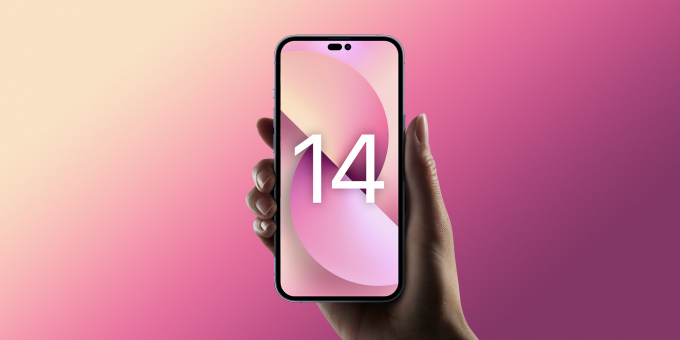 iPhone 14 Pro với thiết kế cải tiến dạng đục lỗ | Ảnh: 9to5mac