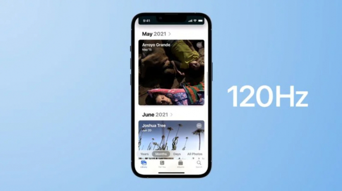 iPhone 14 Pro sử dụng màn hình ProMotion 120Hz như thế hệ tiền nhiệm | Ảnh: Macrumors